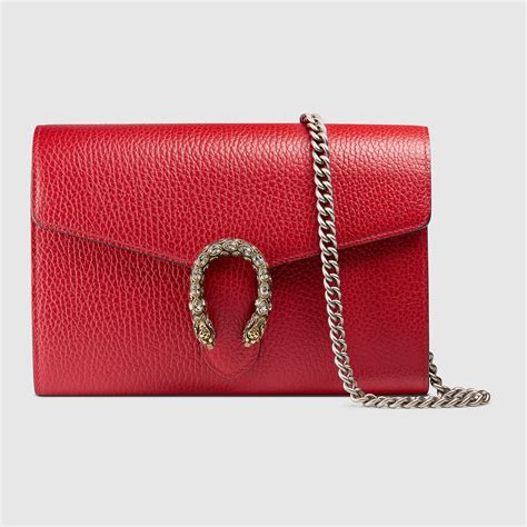 modello dionysus borsa gucci colore rosso|Borse Gucci in Pelle Rosso .